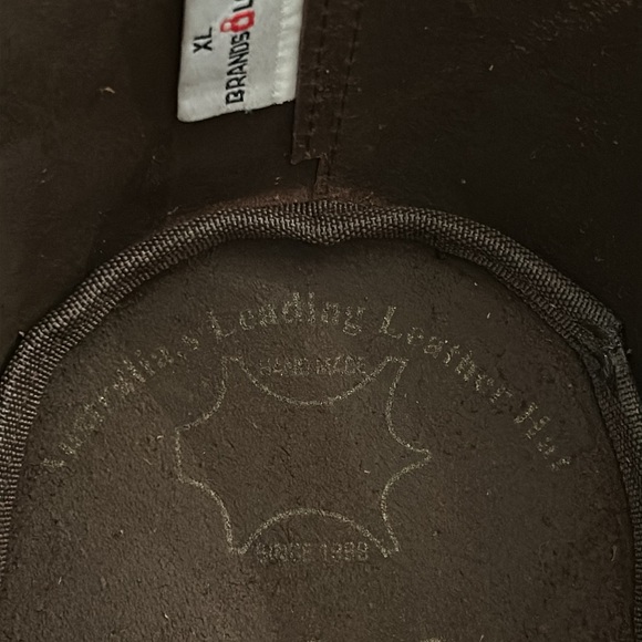 Adult Men’s or Women’s Hat X-Large Leather - Picture 8 of 10